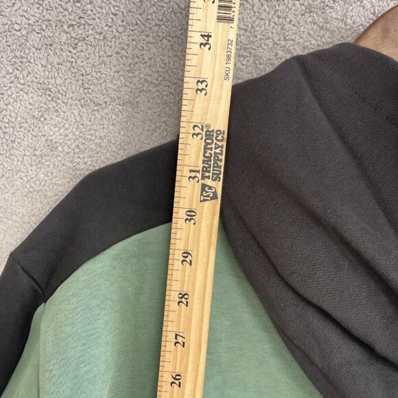 NEW Puma Men's XXL Green & Black Hoodie Pullover - Picture 3 of 8